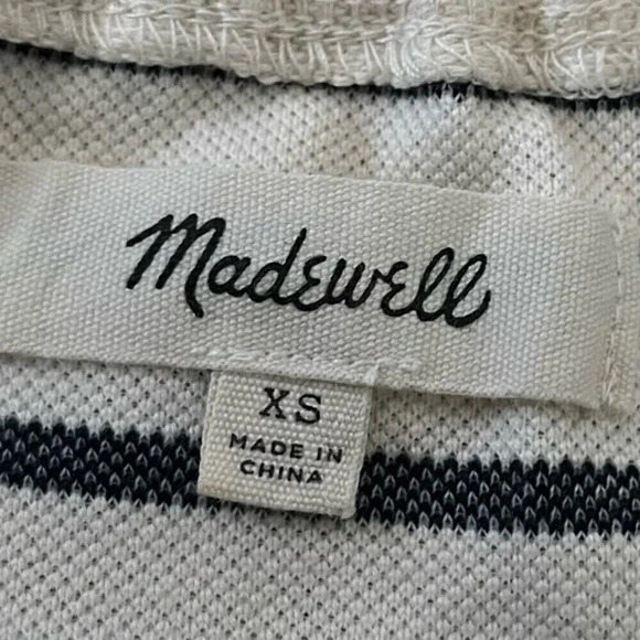 Madewell off the shoulder crop top, size XS - Picture 5 of 7